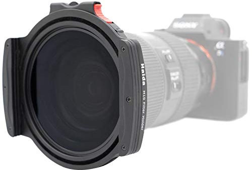 Haida M10 Pro Filterhalter, 100 mm, mit rundem Polfilter und Vier Adapterringen