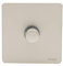 Schneider Electric Ultimate Screwless Flat Plate - Single 2 Way LED Dimmer Light Switch, 100W/VA, GU6412LMPN, Pearl Nickel, 1 Gang