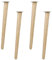 4 Stück Massivholz Konisch Ersatz Möbelfüße Möbelbeine,Schräge Holz Tischbeine,Eiche für Stühle,für Sofa,Bett,Schrank,Couch,Stuhl,mit Montageplatten und Schrauben,Holzfarbe(55cm(21.7in))
