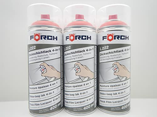 STANDOX 4 in 1 RAL 2002 BLUTORANGE ORANGE DICKSCHICHTLACK LACK SPRAY SPRAYDOSE 400ML (3)