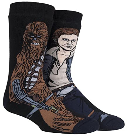 HEAT HOLDERS Mens Star Wars Socks Lite | Novelty Thermal Socks for Winter