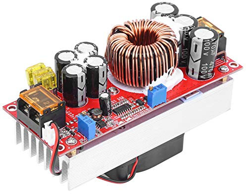 DC to DC Power Converter 10-60V to 12-97V 1500W 30A Voltage Step Up Boost Converter CC CV Power Supply Module