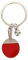 Mini Tischtennisschläger Schlüsselanhänger, Tennis Schläger Keychain, Sport Chlüssel Anhänger Kreativer Metall Handgefertigt Sportschmuck Tischtennis Schlüsselring Ping Pong Design Schlüsselr