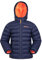 Mountain Warehouse Seasons Steppjacke für Kinder - Ultraleichte, warme, wasserdichte Steppjacke. Jungen & Mädchen Winterjacke mit Kapuze & Reißverschluss Marine Kinder 104 DE (3-4 Jahre)