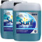 2x Surf Professional Detergente Liquido per Macchie Difficili adatto a Capi Bianchi e Colorati Detersivo Lavatrice Delicato sui Tessuti Pro Formula - 2 Taniche da 10L
