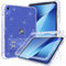 Rantice Case for iPad A16 11-inch 11th Generation, iPad 10th Generation Case 10.9 Inch, Pencil Holder & Kickstand - Slim, Glittery and Shockproof Bumper for Women and Girls, Clear Glitter