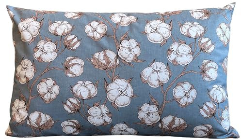 HOUSE ART LIFE Kissenbezug 40x60 cm – 100% Baumwolle, weich & atmungsaktiv, mit Reißverschluss, ideal zum Schlafen, für Bett & Schlafzimmer, pflegeleicht, ohne Füllung | Viele Bunte Muster