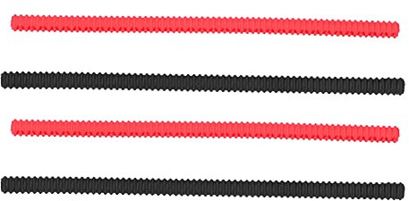 4Pcs Oven Rack Shields, Heat Insulation Silicone Oven Rack Cover, 14 in Anti Scalding Strips Against Burns and Scars