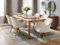 Zouron Chaise De Salle à Manger Lot De 6 en Velours avec Pieds DoréS, Chaise De Bureau Pivotante, Fauteuil De Salon avec Accoudoirs Et SièGe Rembourré éPais, Chaises de Cuisine, Beige