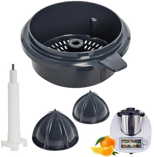 Meistermixs Pressixs – Saftpresse Zubehör für Thermomix TM5 & TM6, Vielseitige Zitruspresse für frischen Saft aus Zitronen, Orangen, Limetten und mehr
