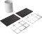 Siemens LZ29IDP00 Cooker Hood Exhaust Air Set für Dunstabzugshaube, Kaminzubehör (Cooker Hood Exhaust Air Set, Schwarz, Weiß, Siemens, 27 mm, 1,07 kg, 260 mm)