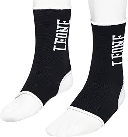 LEONE 1947, Bracelets de Cheville Jacquard Renforcés, Adulte Unisexe, Noir, M, AB717