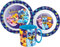 Kinder-Geschirr Set mit Teller, Müslischale und Trinkbecher inkl. Besteck (wiederverwendbar) (Paw Patrol)