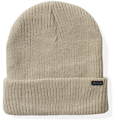 Brixton Unisex Becket Beanie Hat, Beige, One Size