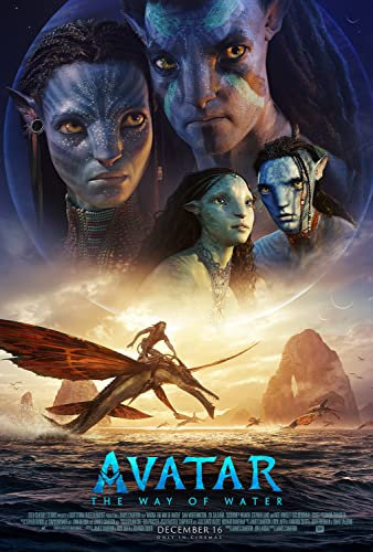 Filmposter Avatar 2: Der Weg des Wassers 2022, 61 x 91 cm, ungerahmt
