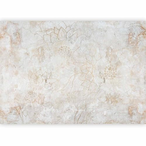 murando Fotomurales Flores 450x315 cm XXL Papel pintado tejido no tejido coración Pared corativos Murales morna Diseno Fotográfico Girasol Retro Naturaleza como pintado f-A-10078-a-a