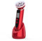 Jojomino Vapore facciale Nano Ionico Hot Mist Vapore Domestico Sauna SPA Umidificatore Atomizzatore per le Donne Uomini Rosso