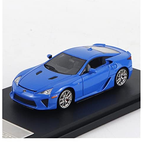 EMRGAZQD Motorfahrzeuge Replika Auto 1:64 Diecast-Fahrzeug Für Lexus LFA-Simulationsharz-Sportwagenmodell-Sammelornamente Originalgetreue Nachbildung (Color : Blue)