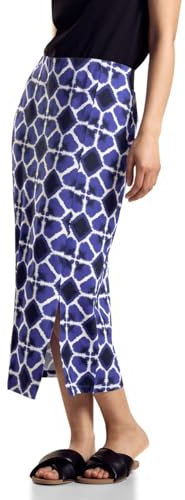 STREET ONE Damen A361506 Cargo Rock Knielang, Violet Blue, 36 EU