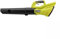 RYOBI 40-Volt Lithium-Ion Cordless Variable-Speed 120 MPH 550 CFM Leaf Blower (Tool-Only); Battery and Charger Not Included, Green, RY40LB01B