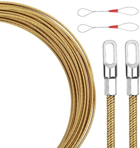 Flexibler Federdrahtzieher Mit Flacher Spitze Und Doppelten Kabelbindern Für Eine Effiziente Verkabelung