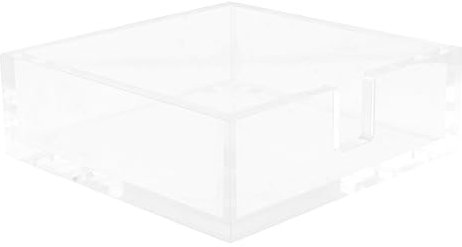 IMIKEYA 1 Pc Scatola Di Immagazzinaggio Del Tessuto Organizzatore Di Tovaglioli Per La Cena Portatovaglioli Da Caffè Organizer Trasparente Per Tovaglioli Bagno Portatovaglioli Acrilico