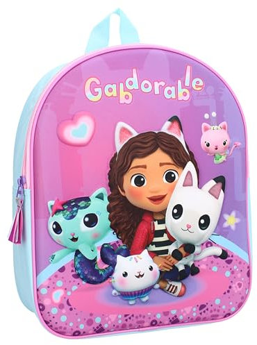 Vadobag Rucksack 3D Gabby's Dollhouse Another Dimension 32x26x11 cm