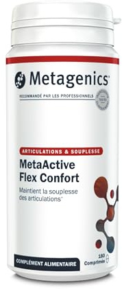 Metagenics MetaActive Flex Confort, Glucosamine Chondroïtine MSM 180 Compr.