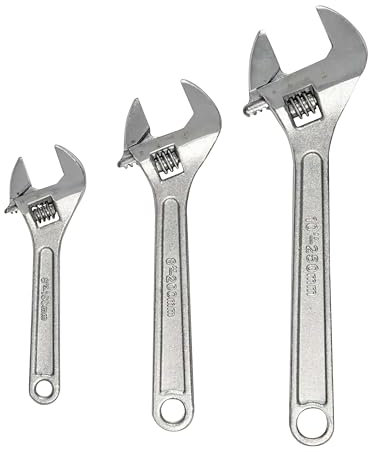 Dunnet Tools Adjustable Spanner 6inch | Small Adjustable Wrench, Mini Spanner Set for Plumbing Tools, DIY, Bike, and Tight Spaces | Compact Hand Tool for Mechanics, Home, and Workshop