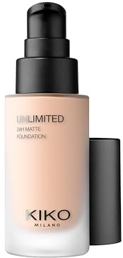 KIKO Milano Unlimited 24H Matte Foundation 1.5 CR, Long-Lasting Matt Liquid Foundation With Up To 24-Hour Hold