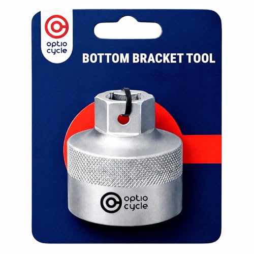 Optio Cycle Bottom Bracket Tool – Centrelock Wrench for 16-notch Shimano Hollowtech II, Truvativ, Race Face & Campagnolo Systems | Bicycle Bottom Bracket Removal Tool