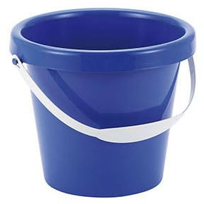 Ecoiffier sandkasten spielzeug eimer mit rand 19cm multi farben