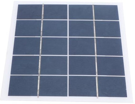 Aramox Panneau Solaire, Panneau Solaire Polycristallin de Type C pour Lumières Extérieures et Caméras de sécurité