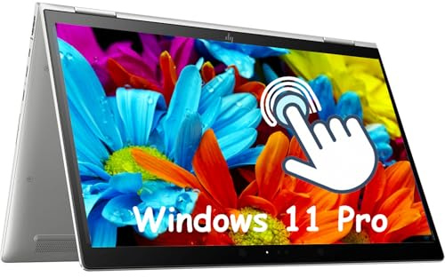 HP EliteBook X360 1030 G3 Ordinateur portable à écran tactile 13,3 FHD Intel Core i5-8350U, 8 Go de RAM, SSD 256 Go, clavier QWERTY japonais, Windows 11 Pro (reconditionné)