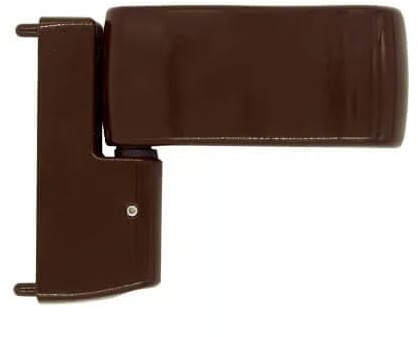 Anchorage 3D Flag Hinge for UPVC Doors, Chrome
