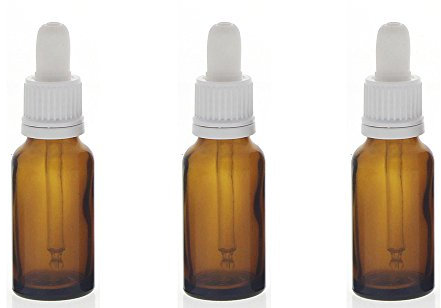 compte-goutte avec pipette à vide Marron kosmetex Bouteille en verre, bouteille Pipette avec pipette Monture complète.