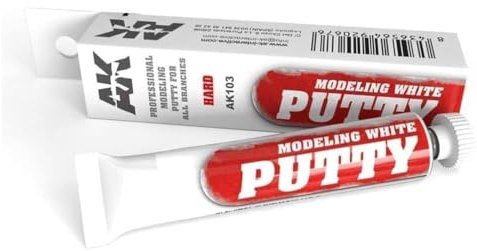 (AK00103) - AK Interactive Modelling White Putty 20ml