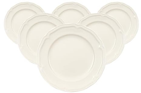 Villeroy & Boch Lot de 6 assiettes à dessert Manoir