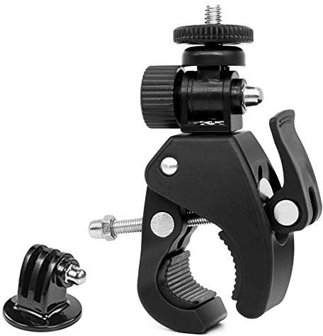 Sportway Handlebar Bike Camera Mount Gopro Mount for Cameras/Video Lights/Monitors