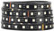 BTF-LIGHTING 5050 RGBW RGB + Warmes Weiß (2700K-3000K) 4 Farben in 1 LED 5M 60LEDs /m Mehrfarbige LED Band-Lampen IP67 Wasserdichtes Schwarz PCB LED DC12V