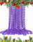 Lulizzie 10 m Weihnachtsperlenkette – Violette Weihnachtsgirlande – Dekoration