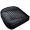 ColdShine Auto Sitzkissen Sitzauflagen Autositzauflage Vordersitze Pu Leder Memory Schaum Schwarz für Büro Reisen Autositz Auto Sitzkissen Sitzauflagen Autositzauflage