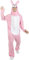 Funidelia | Déguisement lapin rose pour femme et homme Animaux - Déguisement pour Adultes et accessoires pour Halloween, carnaval et fêtes - Taille M - L - Blanc