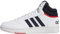 adidas Hoops 3.0 Mid Lifestyle Basketball Classic Vintage Shoes, Zapatillas Hombre, Cloud White Legend Ink Vivid Red, 46 2/3 EU