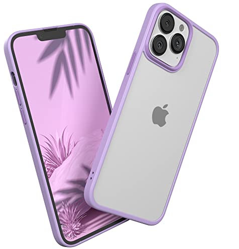 EAZY CASE Ultra Schutz Outdoor Hülle kompatibel mit iPhone 13 Pro Max, hochwertige Schutzhülle mit Ultra Aufprallschutz, Stoßfest und Kratzfest, dünne Handyhülle mit Kameraschutz, Lila