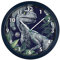 Jurassic World Universal-Wanduhr JRW3007, Blau und Grün