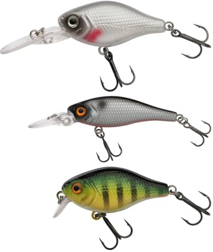 Berkley Pulse Hard Bait Packs, Angelhaken, Hartköder, Raubfischangeln, Unisex, Forelle