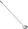 Yalych With Plated Cm Nonstick Silver Design Reusable Cm/Utensil Spoons Stirrer Extra Drinks Cocktail Long Layering Mirror Iced Shaker Restaurants Metal Spiral Coffee Bars Tableware spoons