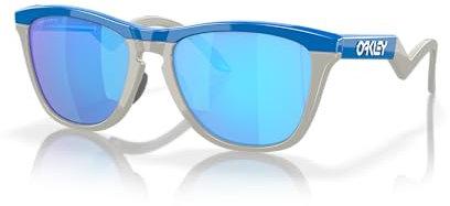 Oakley Oo9289 Frogskins Hybrid Sunglasses, Primary Blue/Cool Grey/Prizm Sapphire, 55 mm