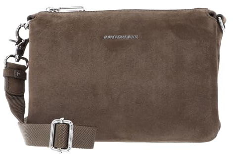 Mandarina Duck Mellow Velvet, Damen-Clutch, Taupe